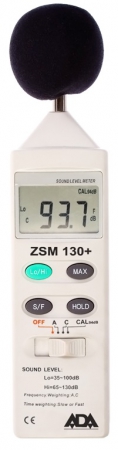 Измеритель уровня шума ADA ZSM 130+ А00112 - Фото 1