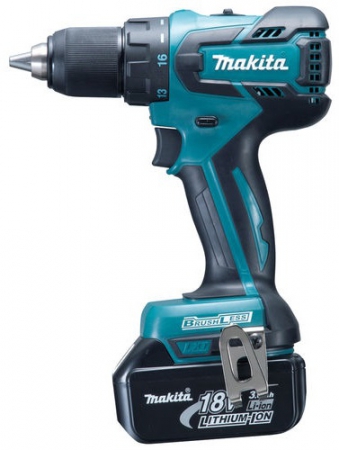 Аккумуляторная ударная дрель-шуруповерт Makita DHP 459 RFE