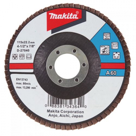 Диск лепестковый Makita D-27034