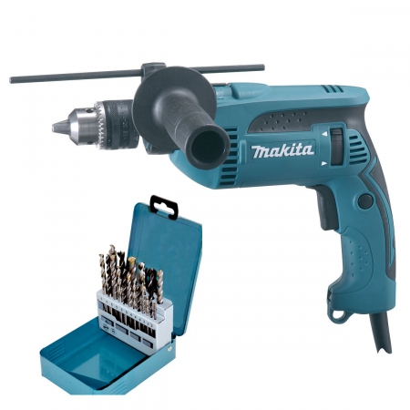 Дрель ударная Makita HP 1630 KX2