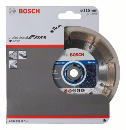 Алмазный диск BOSCH Standard for Stone 2.608.602.597 - Фото 4