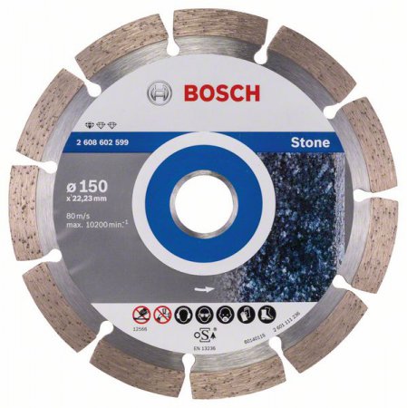 Алмазный диск BOSCH Standard for Stone 2.608.602.599 - Фото 1