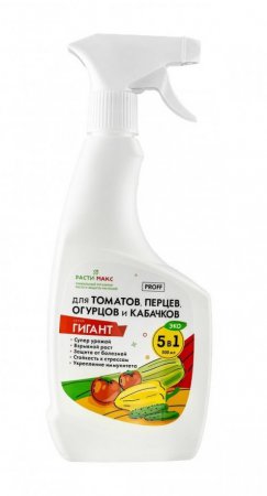 Удобрение для томатов, перцев, огурцов и кабачков Растимакс RP05T 0,5л.  