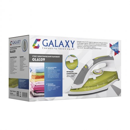 Утюг электрический паровой Galaxy GL 6109 - Фото 2