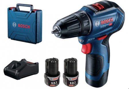 Дрель аккумуляторная BOSCH GSR 12V-30 0.601.9G9.020 - Фото 1