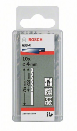 Сверла по металлу BOSCH 2.607.018.420