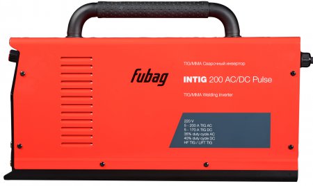 Инвертор сварочный Fubag INTIG 200 AC/DC PULSE (НАКС) + горелка FBTIG 26 5P 4m - Фото 3