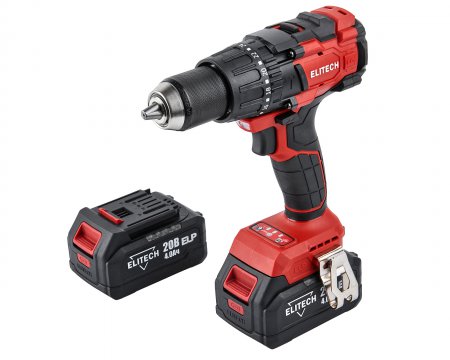 Аккумуляторная дрель ELITECH ДА21УБЛ2(E2201.048.02) + шнек для льда ELITECH 1820.117500 - Фото 3