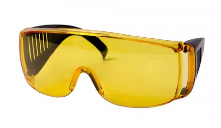 Защитные очки с дужками желтые CHAMPION C1008 - Фото 1