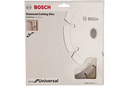 Алмазный диск BOSCH 2.608.615.031 ECO Universal 230-22,23 - Фото 2