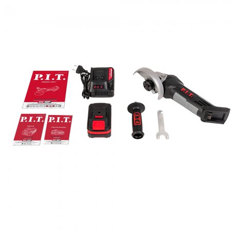 Аккумуляторная угловая шлифмашина P.I.T. PWS20H-125C/1 - Фото 3