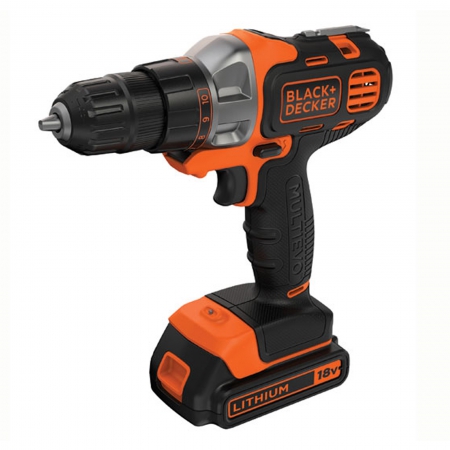 Аккумуляторная дрель Black&Decker MT 218 KB