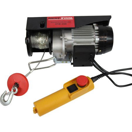Электрический тельфер NEXTTOOL ЭТФ-250 - Фото 1 Электрический тельфер NEXTTOOL ЭТФ-250 - Фото 1