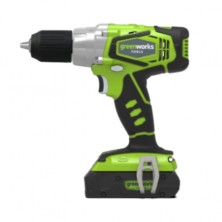 Дрель-шуруповерт аккумуляторная GreenWorks G24DDK2 Дрель-шуруповерт аккумуляторная GreenWorks G24DDK2