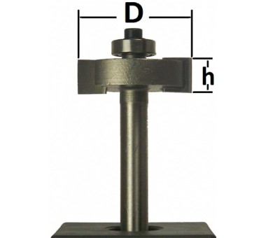 Фреза кромочная фальцевая GLOBUS 1023-h3-Z3