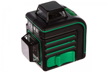 Построитель лазерных плоскостей (лазерный уровень) ADA Cube 3-360 GREEN Basic Edition А00560 - Фото 4