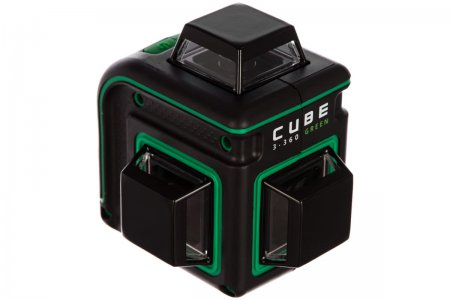 Построитель лазерных плоскостей (лазерный уровень) ADA Cube 3-360 GREEN Basic Edition А00560 - Фото 2