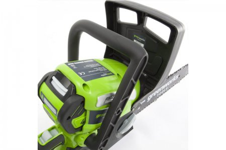 Цепная пила аккумуляторная щеточная GREENWORKS G40CS30 (20117) - Фото 3