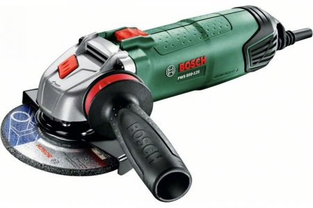 УГЛОВАЯ ШЛИФМАШИНА BOSCH PWS 850-125 0.603.3A2.70B  - Фото 2