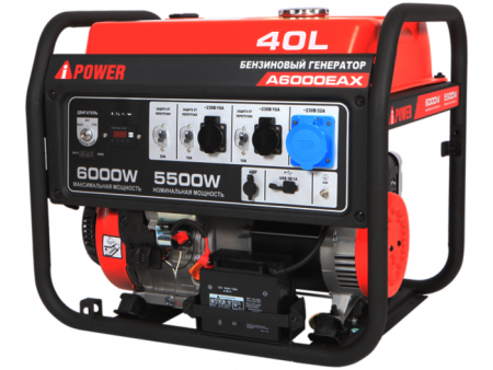 Бензиновый генератор A-iPower A6000EAX - Фото 4