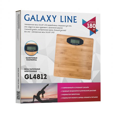 Весы напольные электронные Galaxy LINE GL 4812 - Фото 2