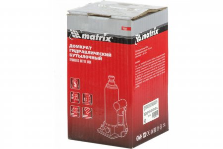 Домкрат гидравлический бутылочный Matrix 50764 - Фото 2