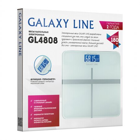 Весы напольные электронные Galaxy GL 4808 - Фото 2