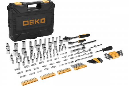 Профессиональный набор инструментов для авто DEKO DKAT150 (150 предметов)