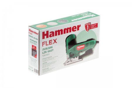 Лобзик Hammer Flex LZK660T - Фото 4