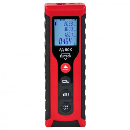 Лазерный дальномер ELITECH ЛД 60К - Фото 2