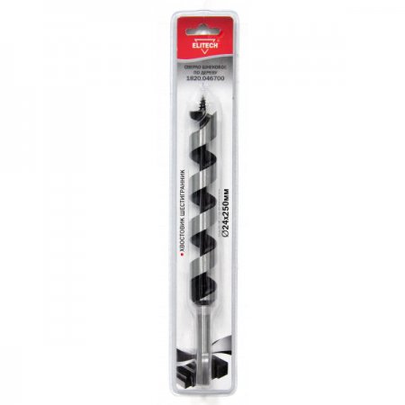 Сверло для дерева ELITECH 1820.046700 - Фото 1 Сверло для дерева ELITECH 1820.046700 - Фото 1