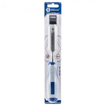 Стамеска плоская КОБАЛЬТ 245-565 - Фото 2