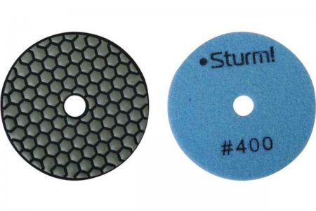 Алмазный гибкий шлифовальный круг STURM 9012-D100-400