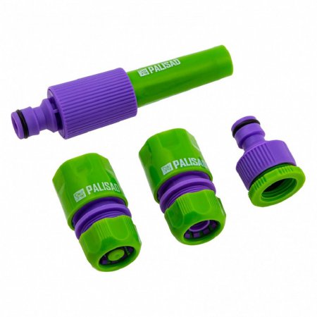 Набор для подключения шланга Palisad 65176 - Фото 1