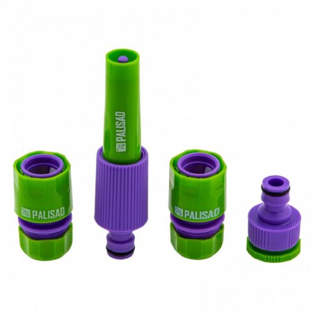 Набор для подключения шланга Palisad 65176 - Фото 2