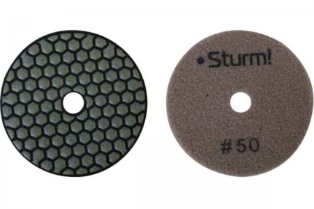 Алмазный гибкий шлифовальный круг STURM 9012-D100-50 - Фото 1