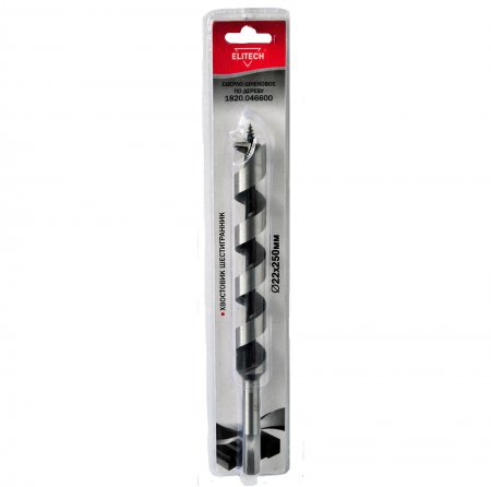 Сверло для дерева Elitech 1820.046600