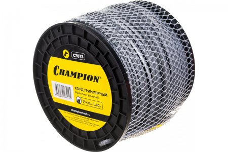CHAMPION C7073 Корд трим., леска Platin Saw 4.0мм*80м CHAMPION C7073 Корд трим., леска Platin Saw 4.0мм*80м