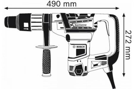 Перфоратор BOSCH GBH 5-40 D Professional 0.611.269.020  - Фото 2