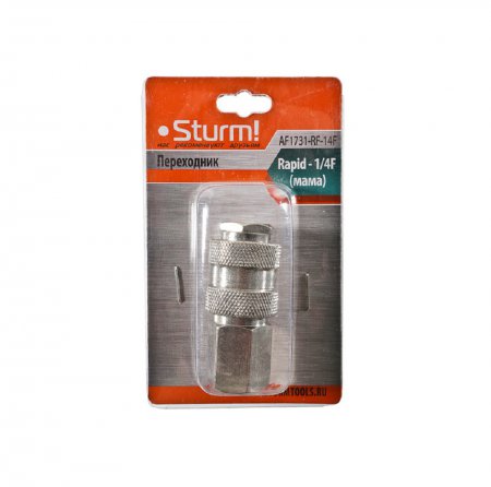 Пневмофитинг рапид STURM AF1731-RF-14F - Фото 3