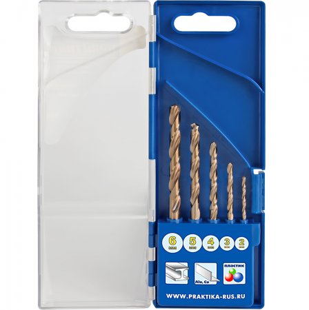 Набор сверел по металлу Практика Эксперт 640-254 - Фото 2 Набор сверел по металлу Практика Эксперт 640-254 - Фото 2