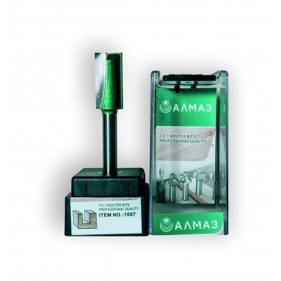 Фреза пазовая два лезвия АЛМАЗ 1007 Фреза пазовая два лезвия АЛМАЗ 1007