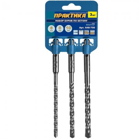 Набор буров ПРАКТИКА 648-700