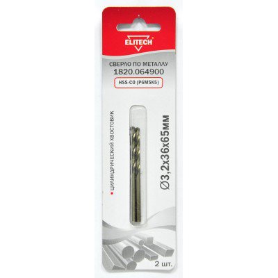 Сверло ELITECH 1820.064900