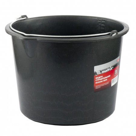 Ведро строительное пластмассовое Matrix 81439 Ведро строительное пластмассовое Matrix 81439