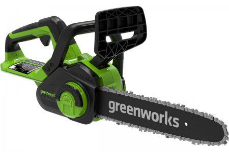 Цепная пила аккумуляторная GREENWORKS G24CS25K4 2007707UB - Фото 2