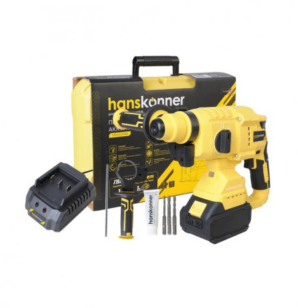 Аккумуляторный перфоратор Hanskonner HRH2024BL - Фото 4 Аккумуляторный перфоратор Hanskonner HRH2024BL - Фото 4