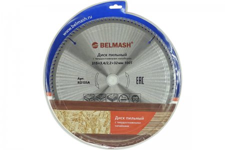 Диск пильный BELMASH RD135A