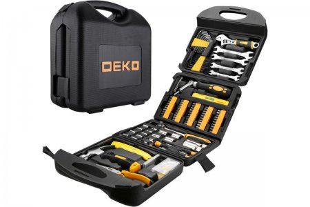 Универсальный набор инструмента для дома и автомобиля DEKO DKMT165 065-0742 - Фото 3