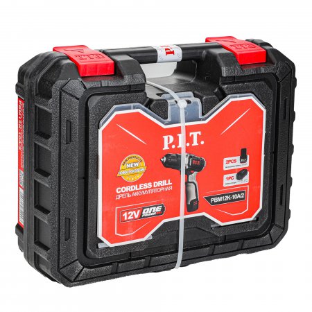 Дрель аккумуляторная P.I.T. X-DRIVER PBM12K-10A/2 - Фото 2